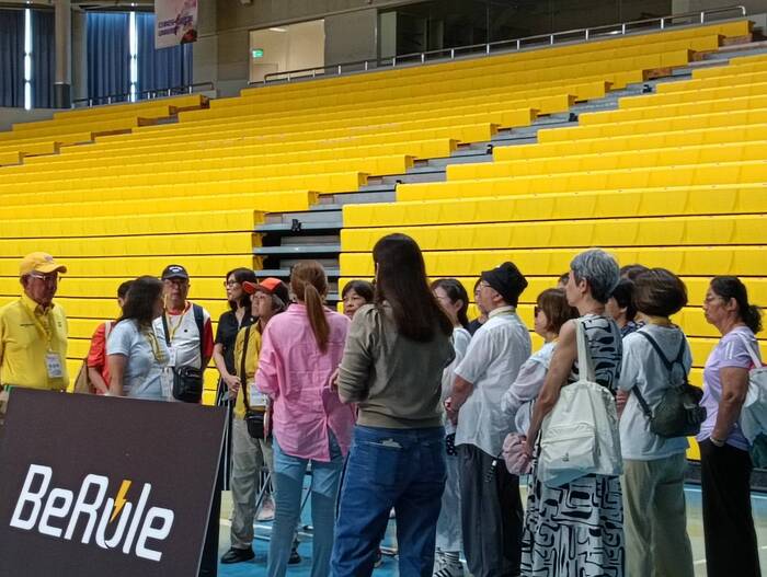 體育館導覽圖片